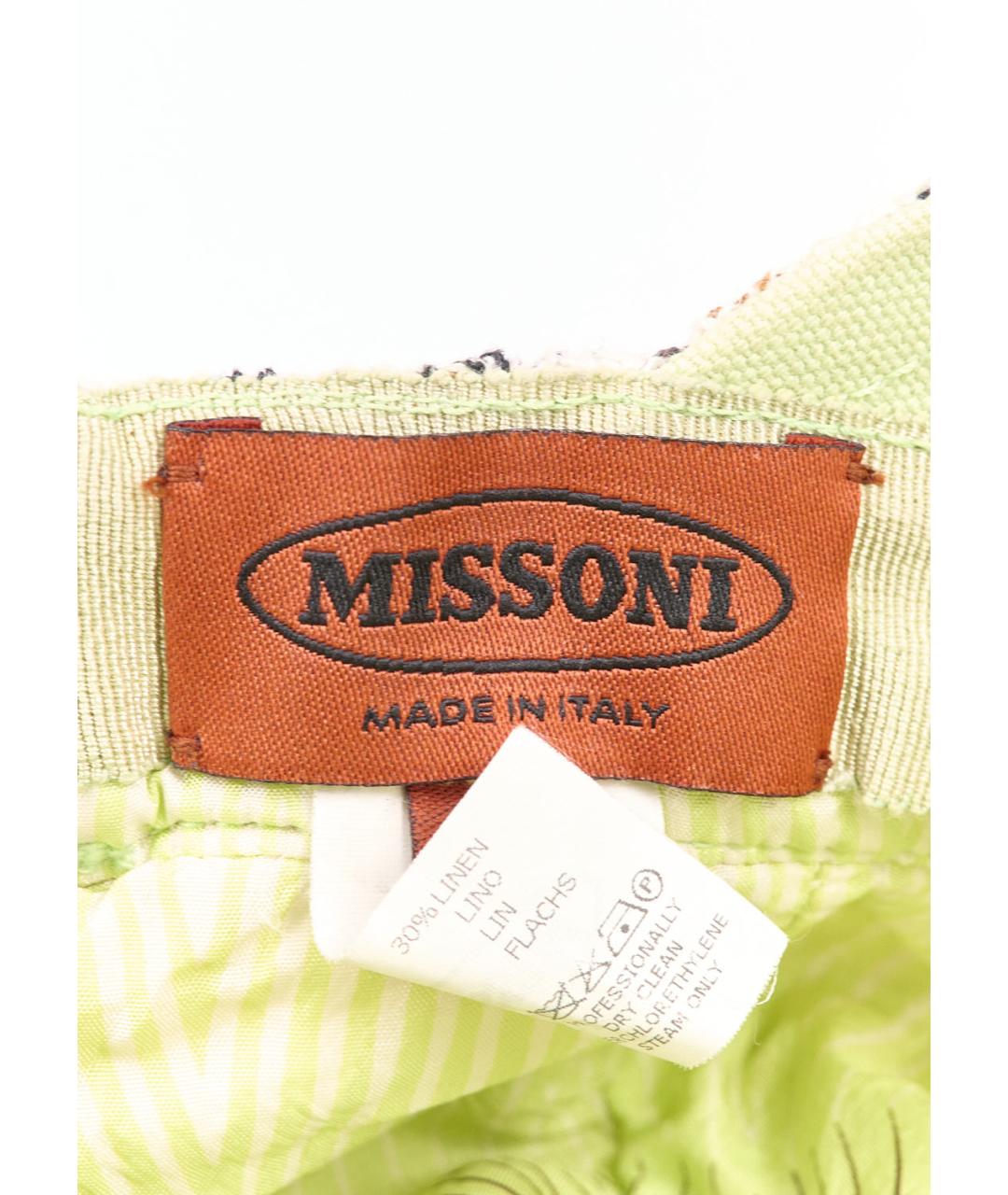MISSONI Мульти льняная панама, фото 3
