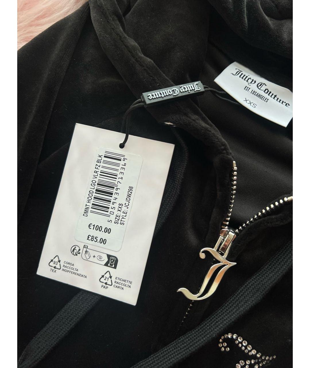 JUICY COUTURE Черный полиэстеровый спортивные костюмы, фото 4