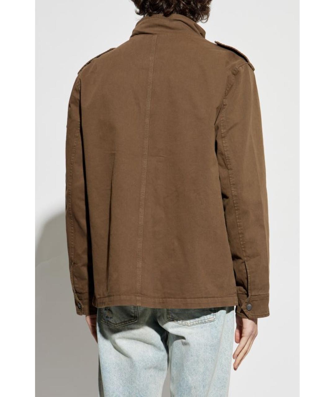 ZADIG & VOLTAIRE Хаки хлопковая куртка, фото 4