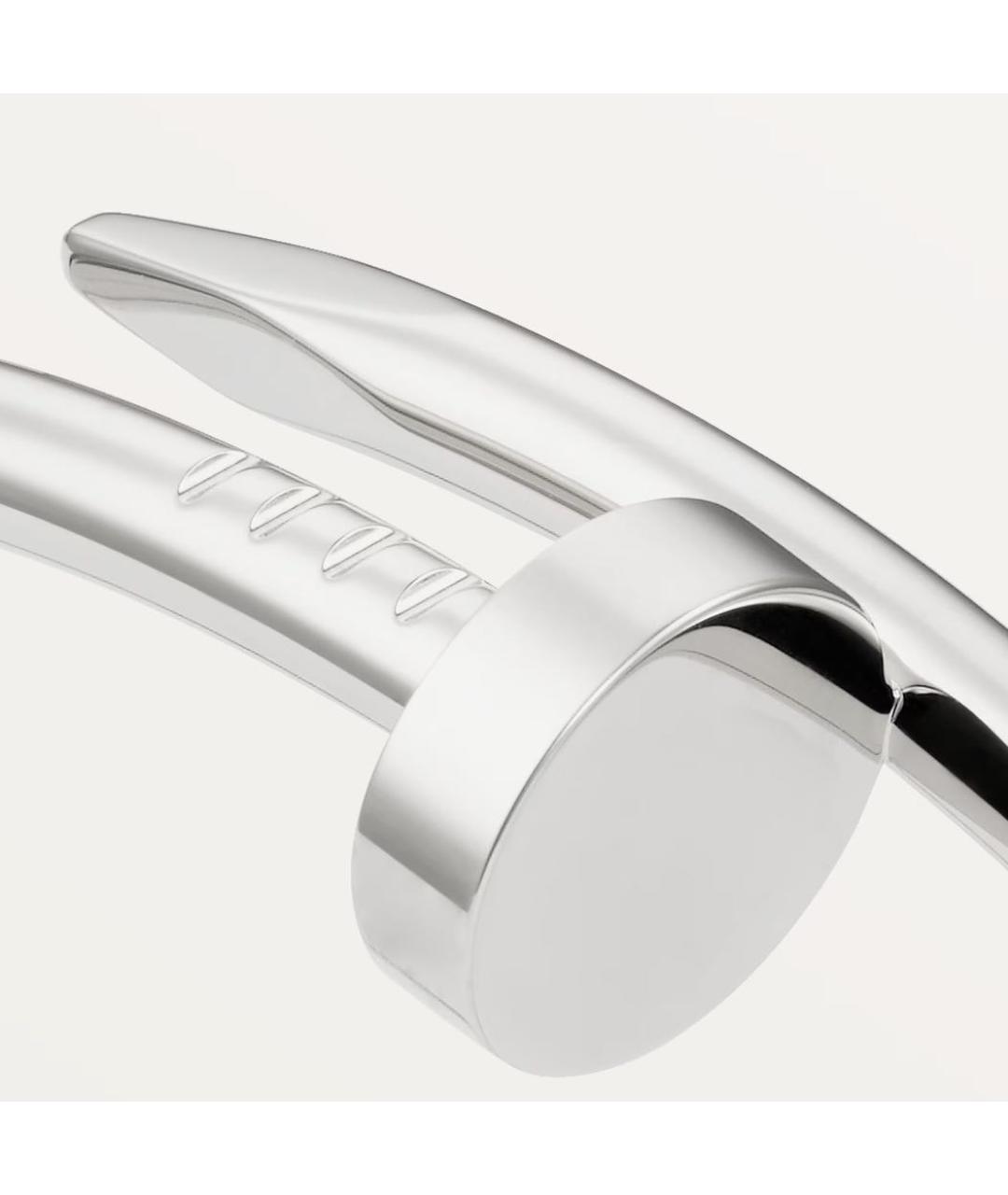 CARTIER Белый браслет из белого золота, фото 4