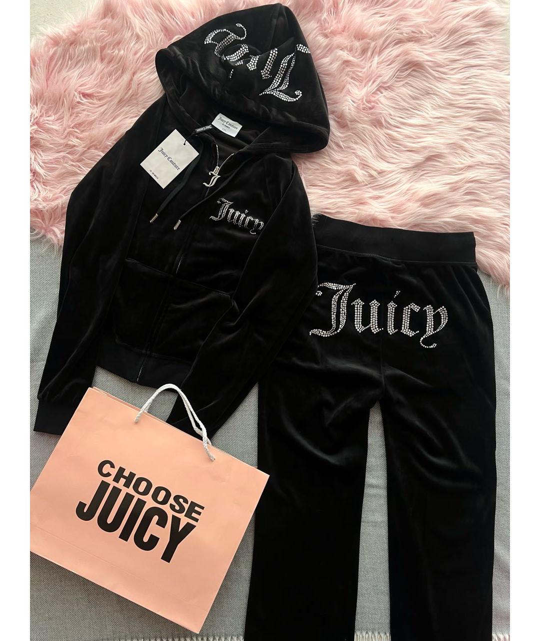 JUICY COUTURE Черный полиэстеровый спортивные костюмы, фото 2