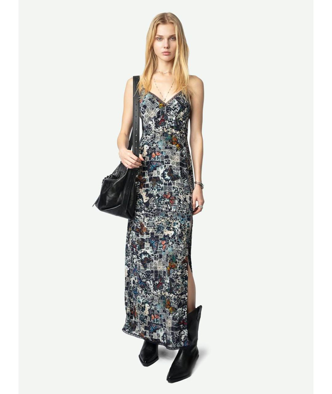 ZADIG & VOLTAIRE Мульти вискозный сарафан, фото 2