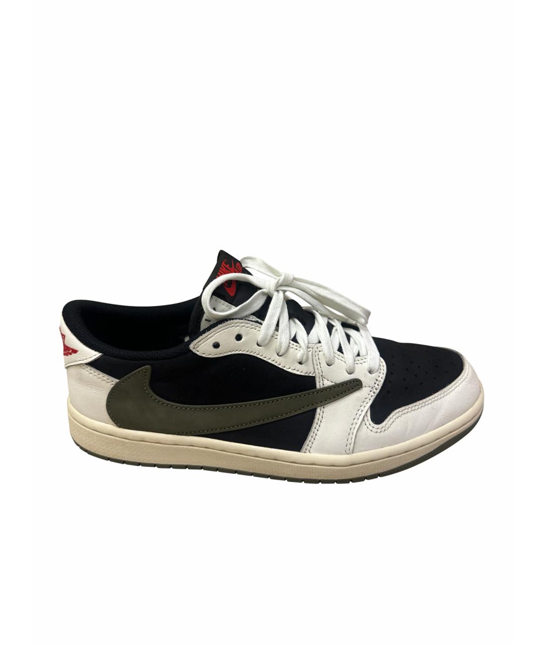 CACTUS JACK BY TRAVIS SCOTT Белые кожаные низкие кроссовки / кеды, фото 7