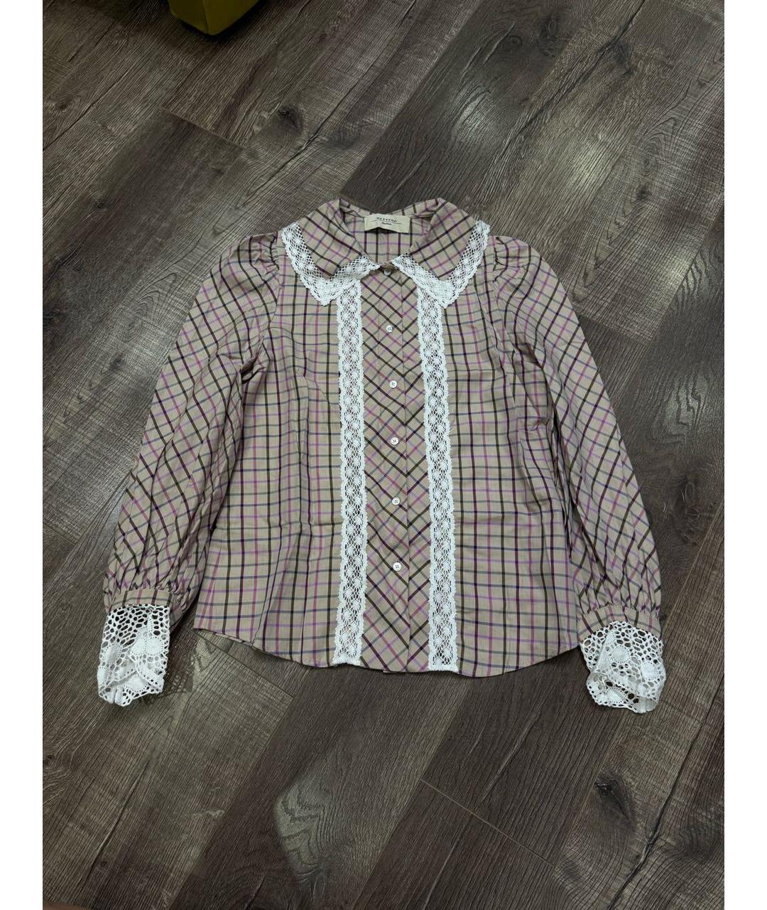WEEKEND MAX MARA Мульти хлопковая рубашка, фото 6