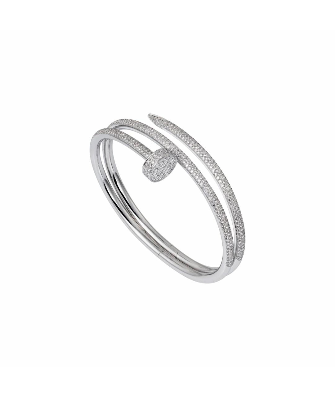 CARTIER Белый браслет из белого золота, фото 1
