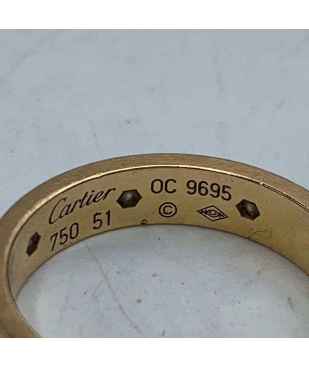 CARTIER Золотое кольцо из розового золота, фото 4