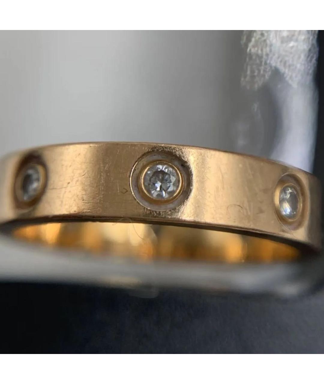CARTIER Золотое кольцо из розового золота, фото 7