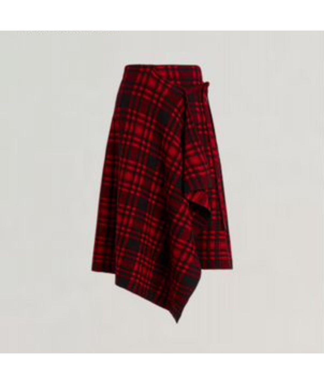 POLO RALPH LAUREN Шерстяная юбка миди, фото 9