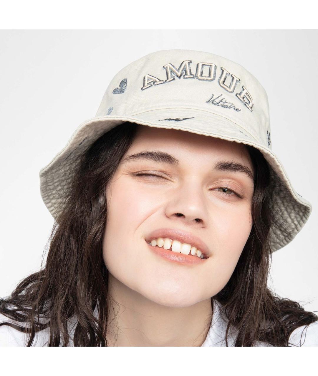 ZADIG & VOLTAIRE Серая хлопковая панама, фото 2