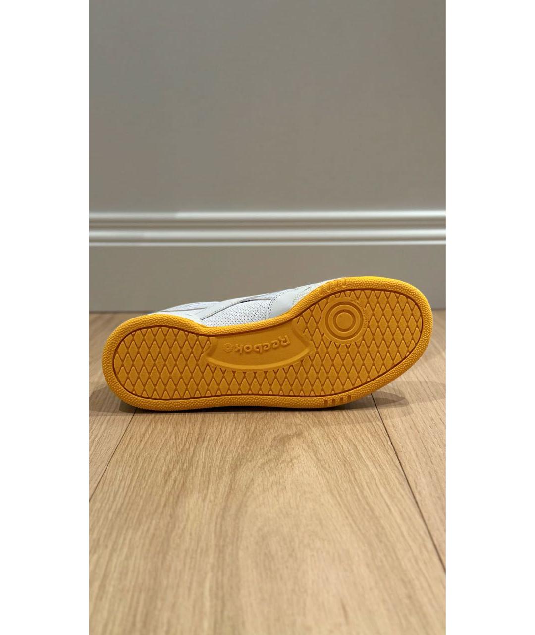 REEBOK Серые кожаные кеды, фото 5