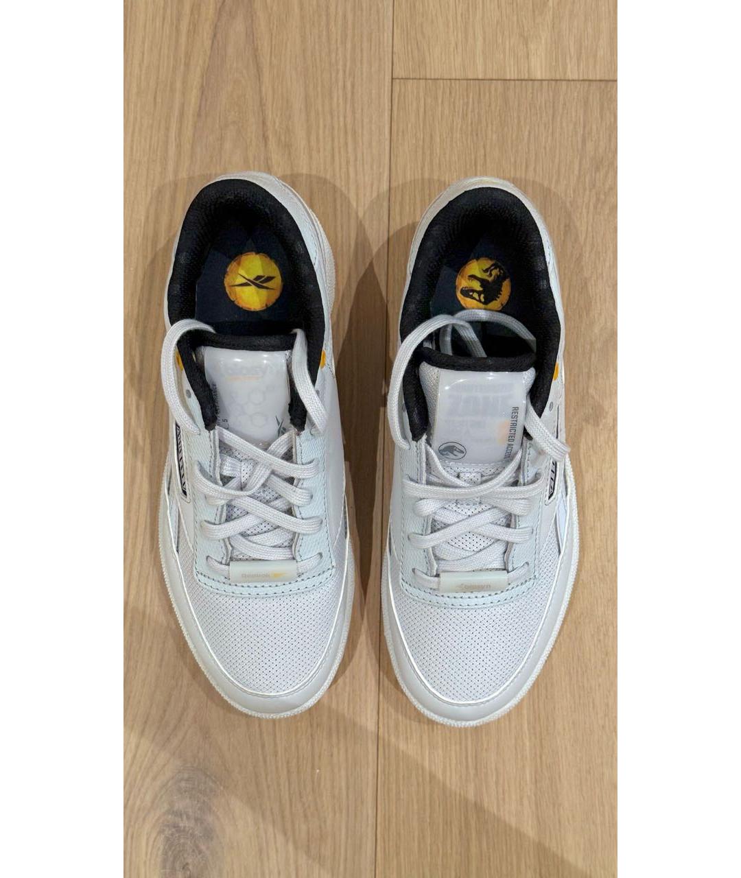 REEBOK Серые кожаные кеды, фото 3