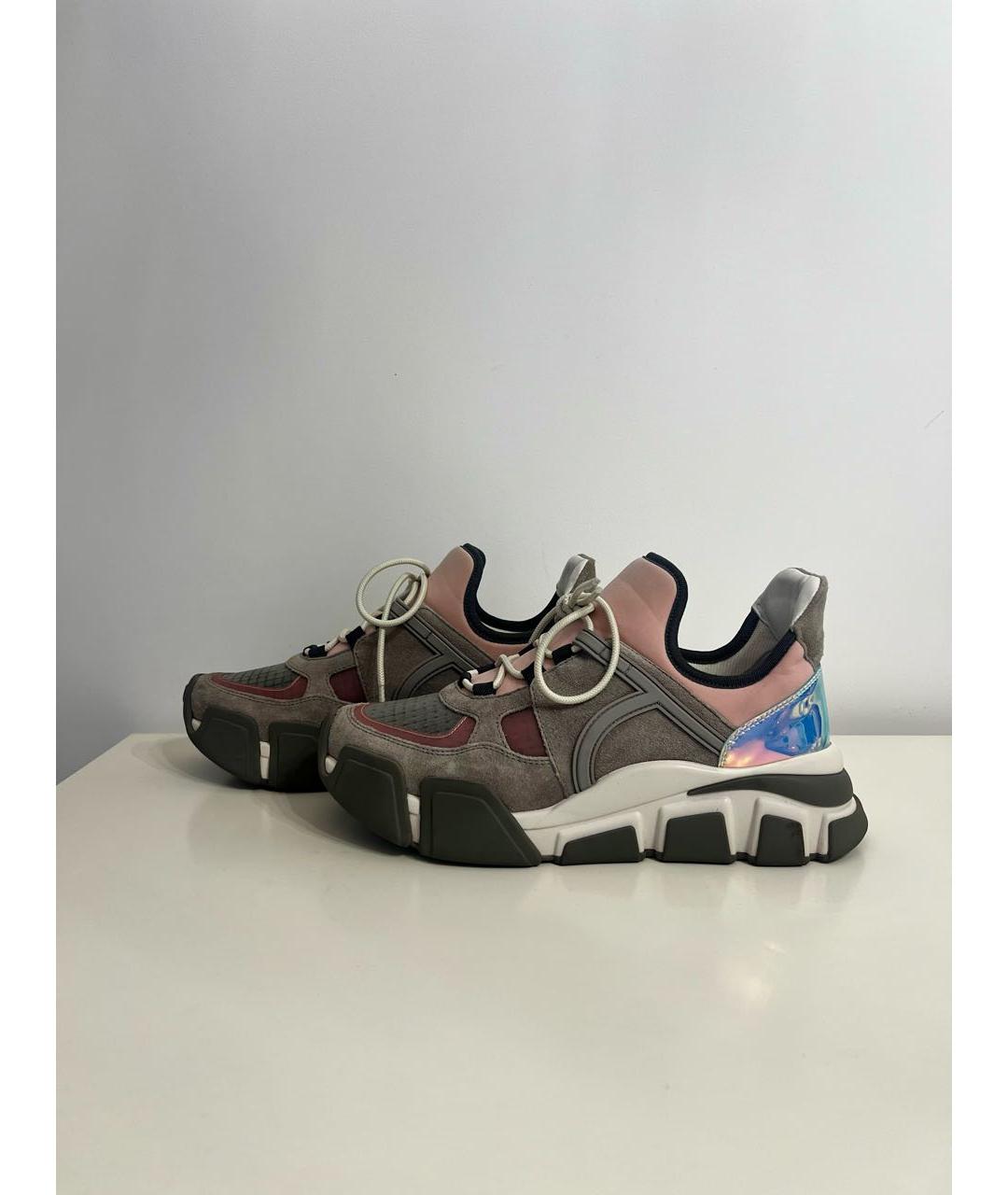 FERRAGAMO Мульти кроссовки, фото 4