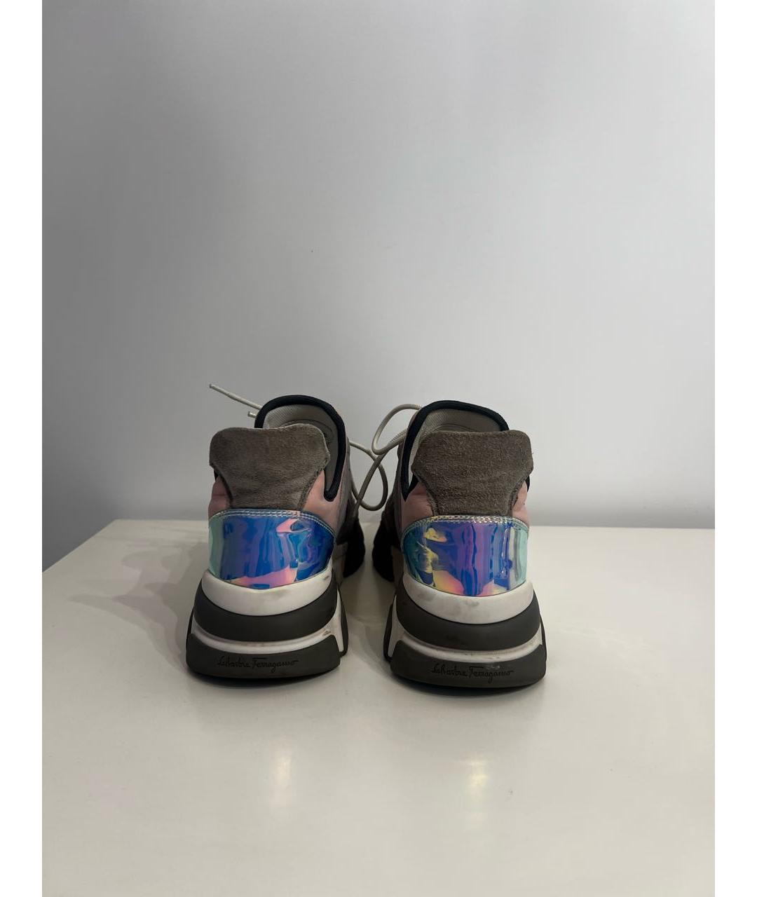 FERRAGAMO Мульти кроссовки, фото 6