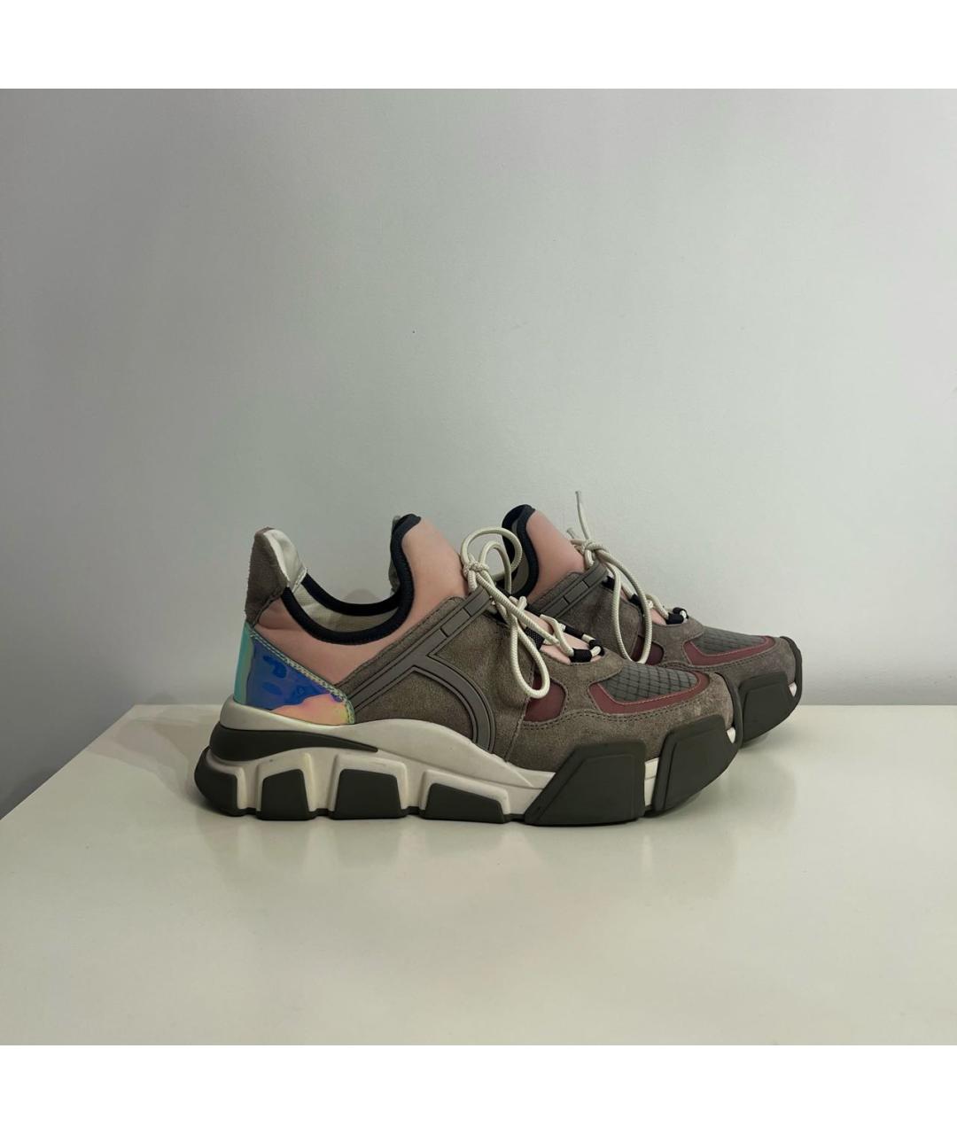 FERRAGAMO Мульти кроссовки, фото 9