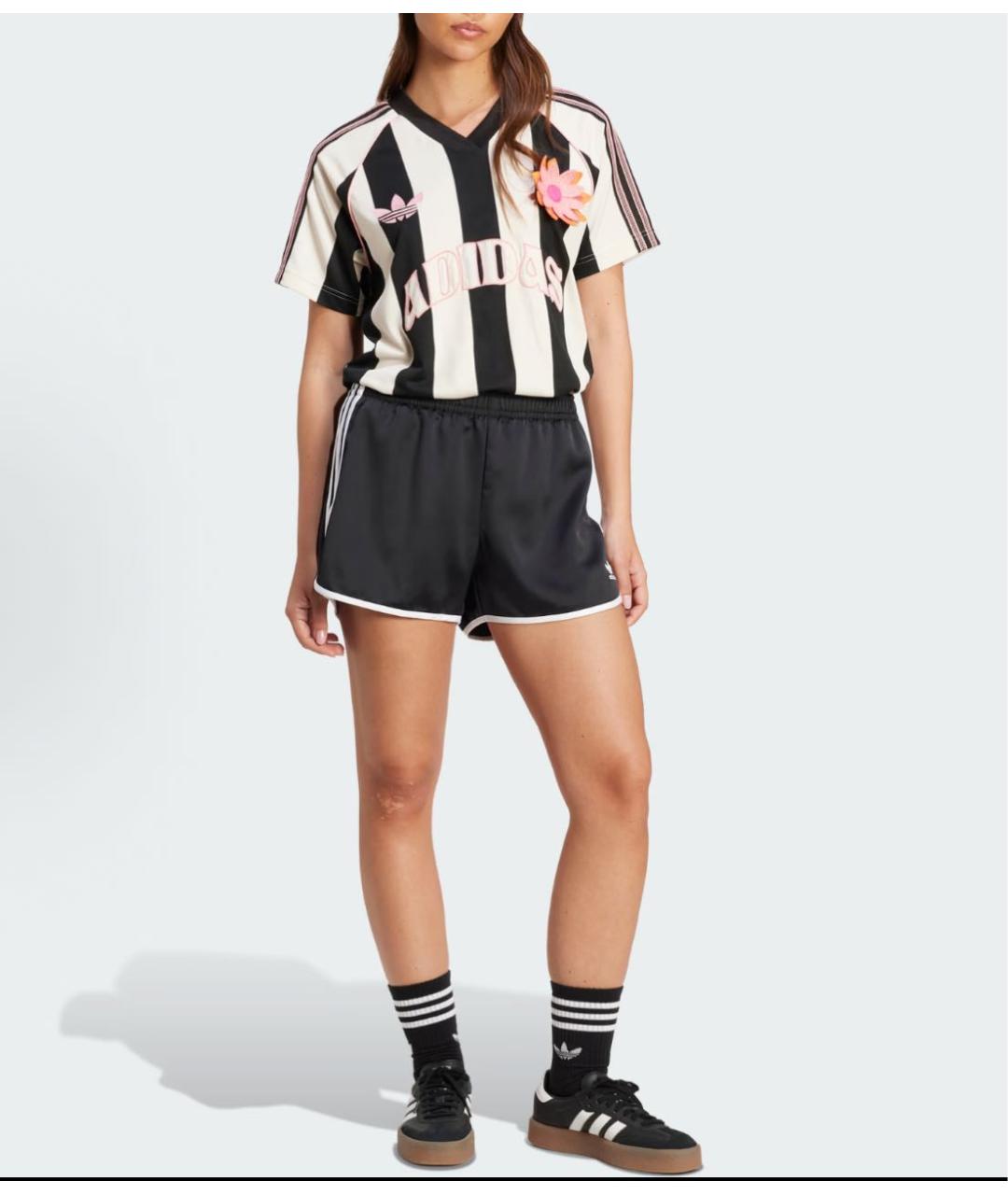 ADIDAS Белая хлопковая футболка, фото 5