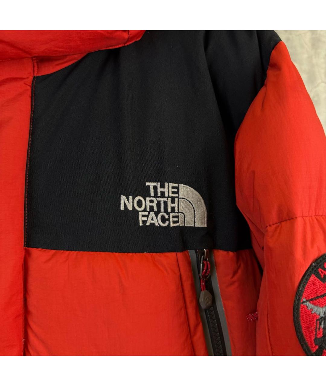 THE NORTH FACE Оранжевый пуховик, фото 3