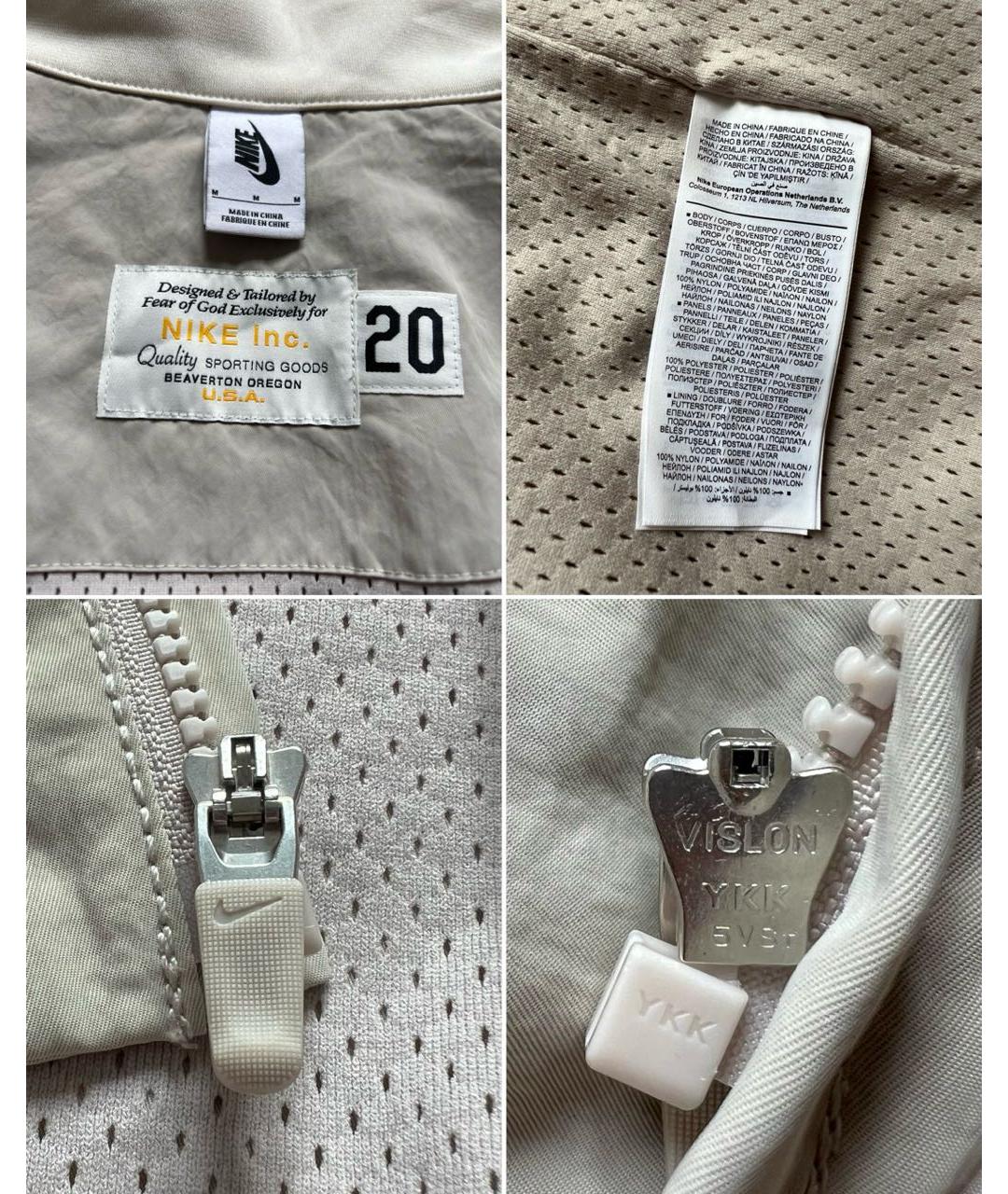 FEAR OF GOD ESSENTIALS Бежевая кэжуал рубашка, фото 6
