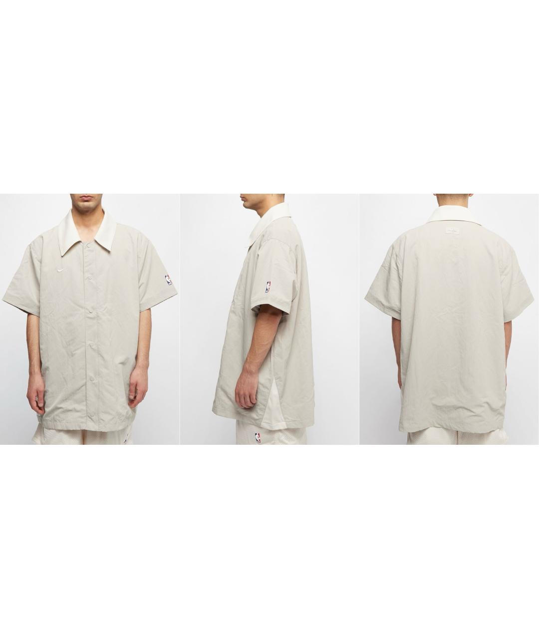 FEAR OF GOD ESSENTIALS Бежевая кэжуал рубашка, фото 8