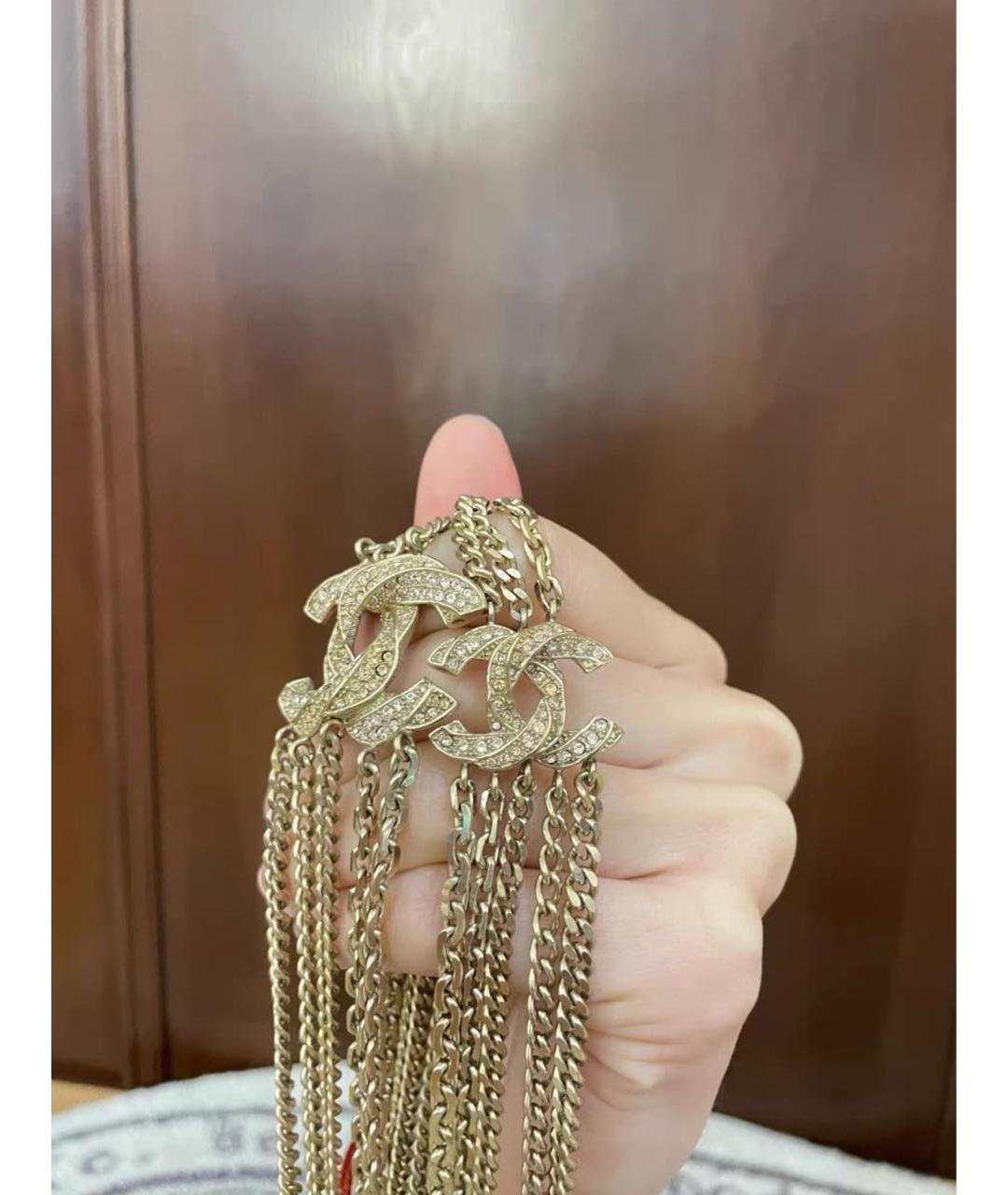 CHANEL Золотое колье, фото 4