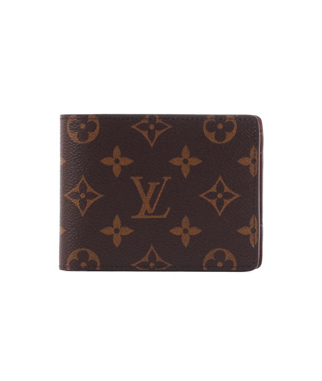 LOUIS VUITTON Коричневый кошелек, фото 1