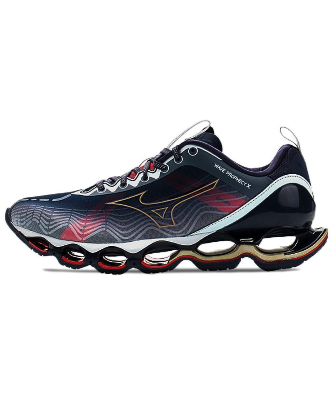 MIZUNO Темно-синие низкие кроссовки / кеды, фото 6
