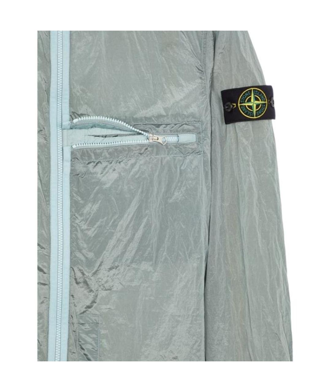STONE ISLAND Голубая куртка, фото 4