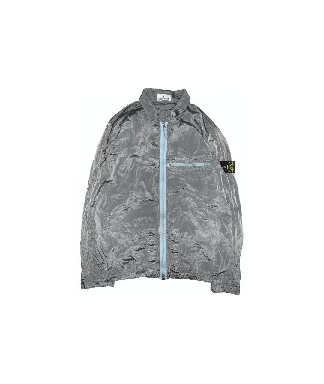 STONE ISLAND Голубая куртка, фото 1