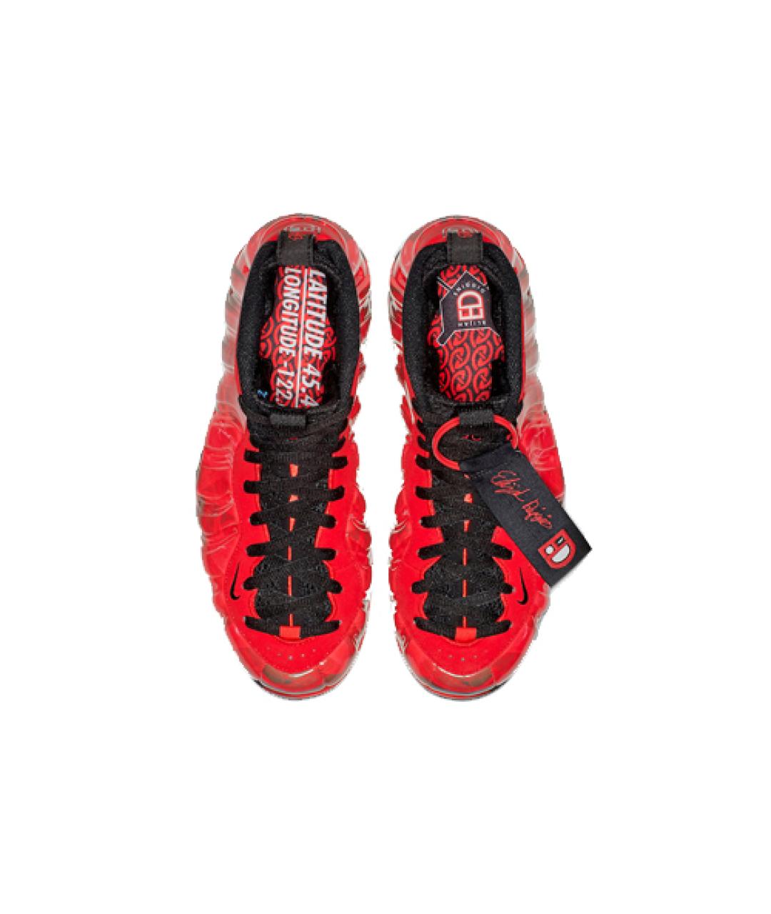 NIKE Красные кроссовки, фото 4
