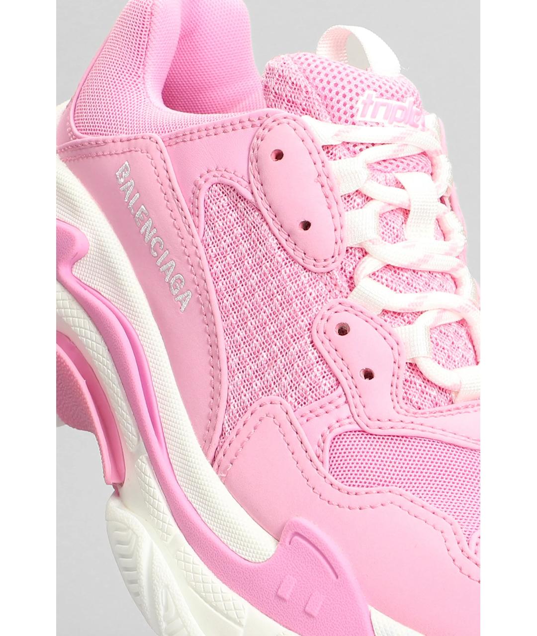 BALENCIAGA Розовые кроссовки, фото 5