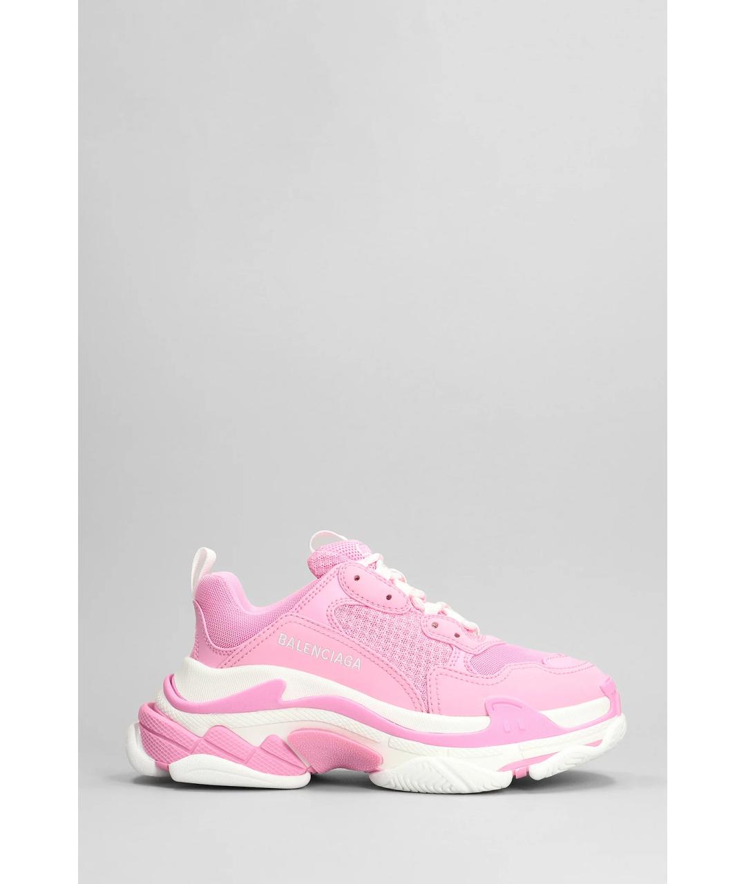 BALENCIAGA Розовые кроссовки, фото 6