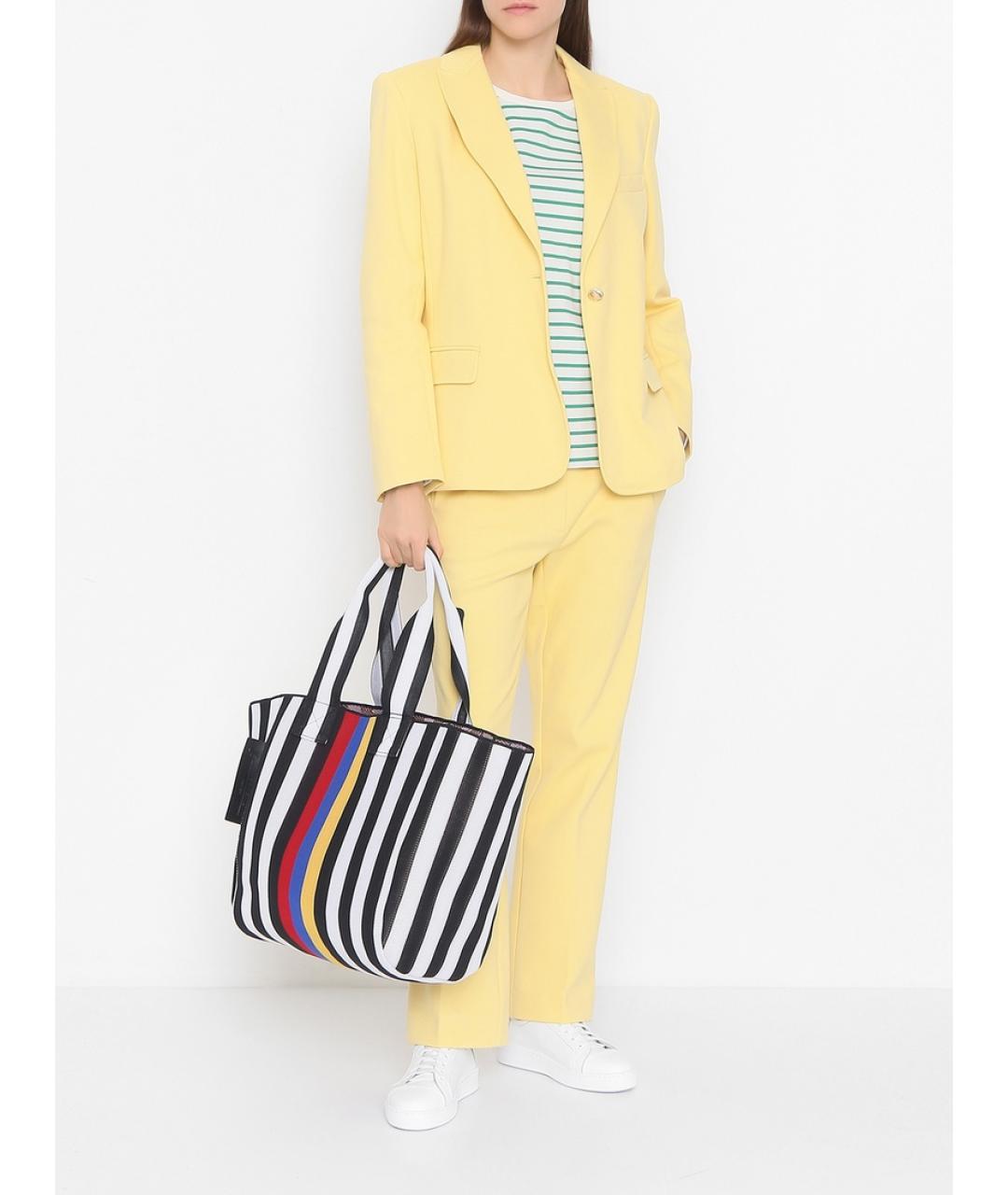 WEEKEND MAX MARA Мульти синтетическая пляжная сумка, фото 4