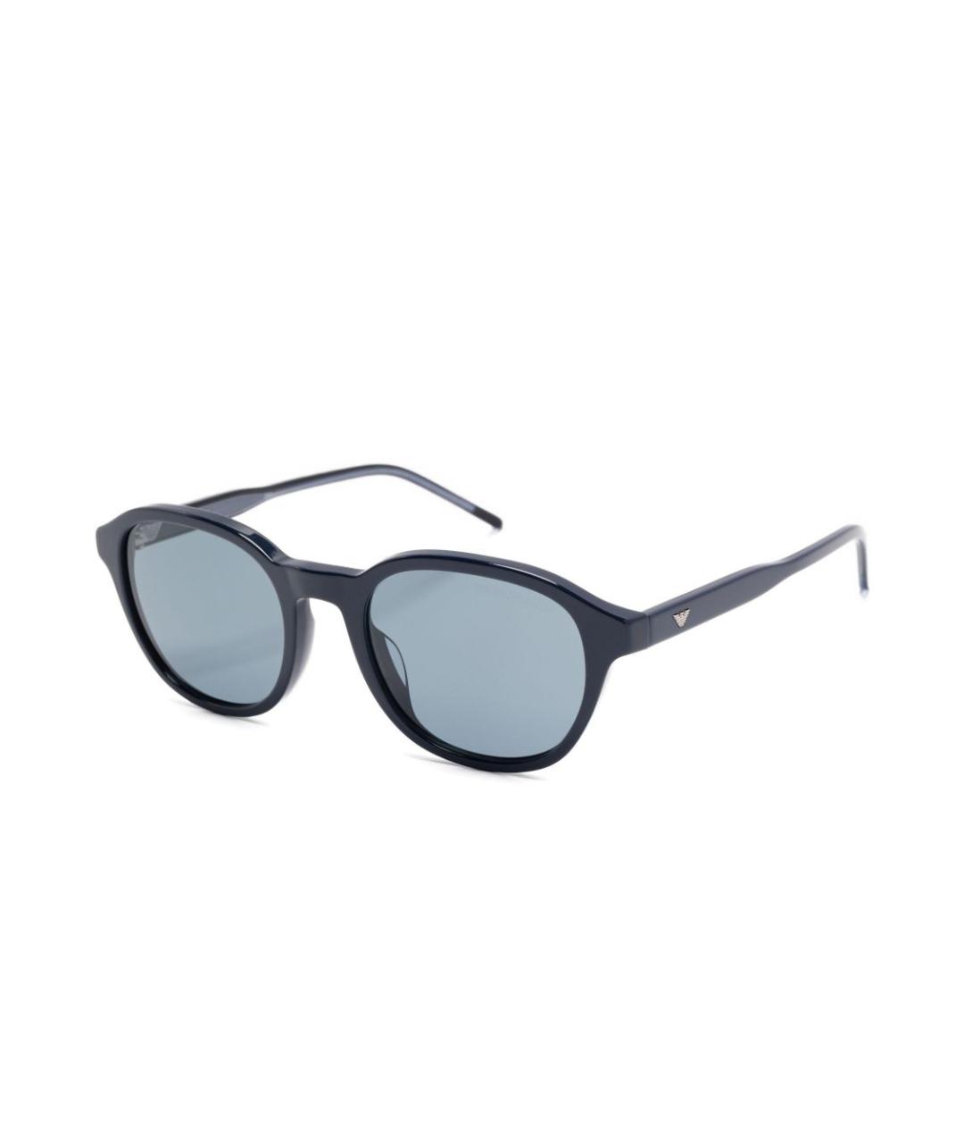 EMPORIO ARMANI Темно-синие солнцезащитные очки, фото 3