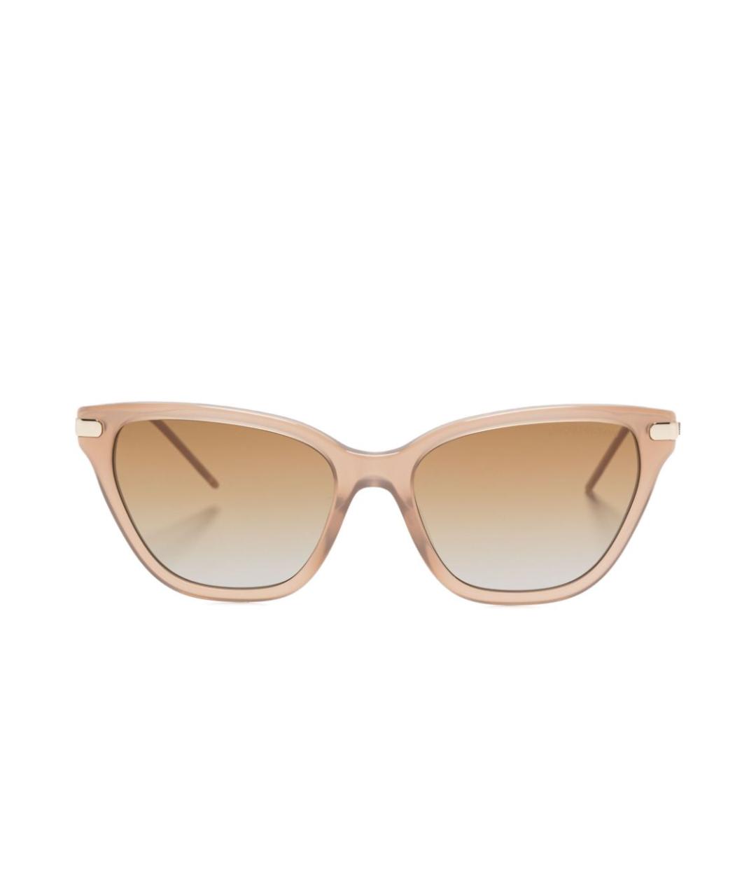 EMPORIO ARMANI Бежевые солнцезащитные очки, фото 1