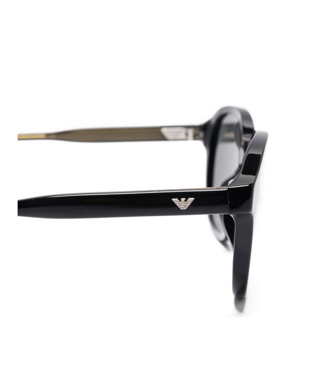 EMPORIO ARMANI Черные солнцезащитные очки, фото 3