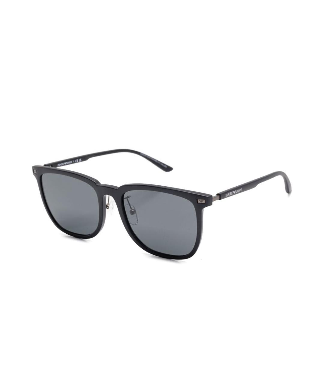 EMPORIO ARMANI Черные солнцезащитные очки, фото 2