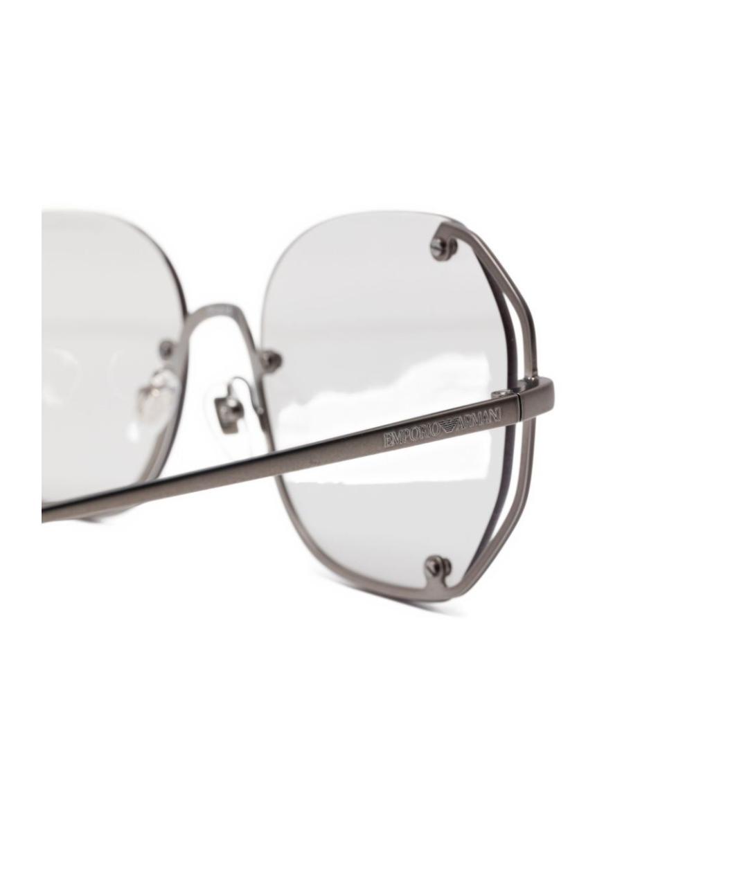 EMPORIO ARMANI Серые солнцезащитные очки, фото 3