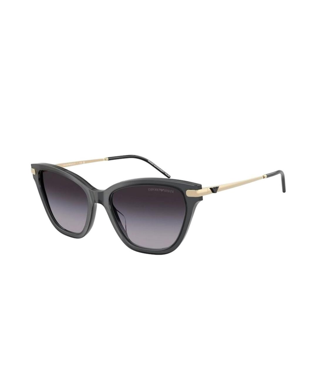 EMPORIO ARMANI Черные солнцезащитные очки, фото 2