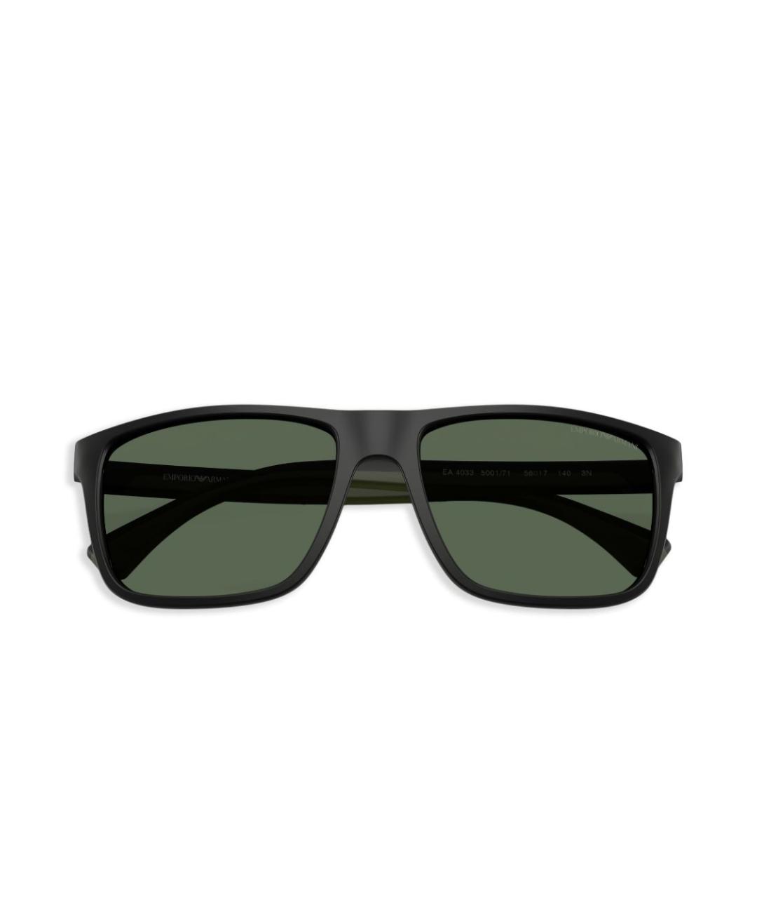 EMPORIO ARMANI Черные солнцезащитные очки, фото 2