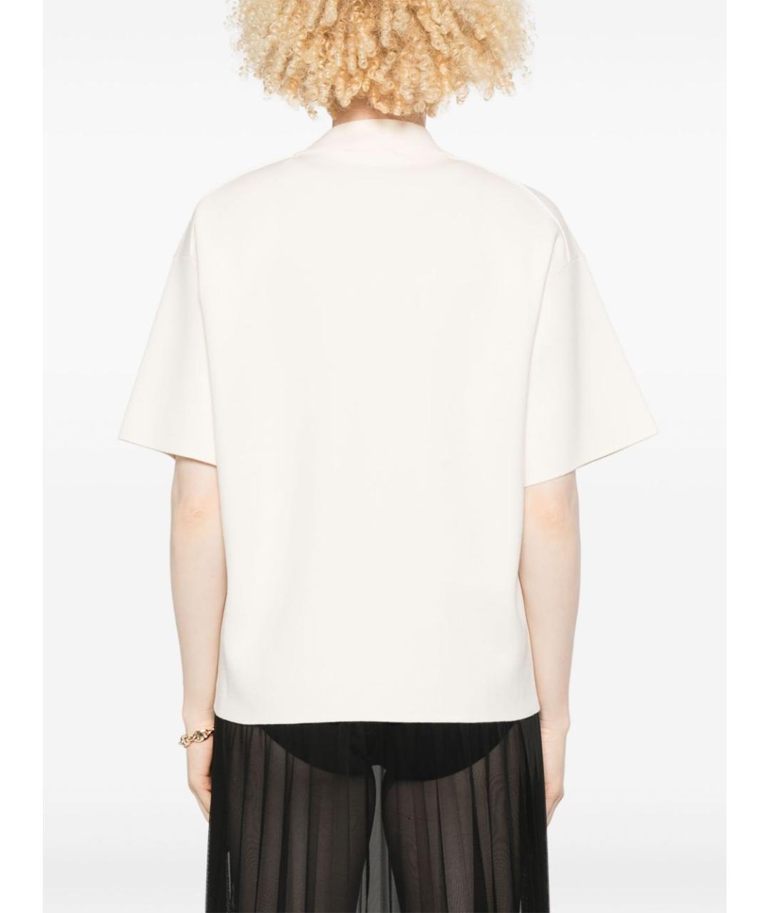 MAX MARA Белая футболка, фото 4