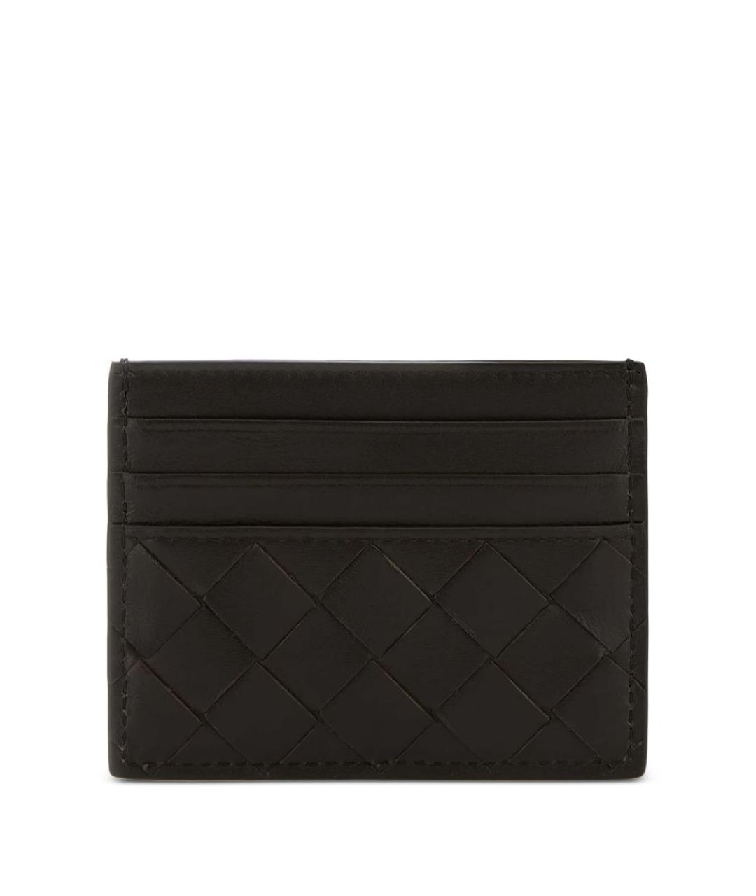 BOTTEGA VENETA Коричневый кожаный кошелек, фото 1