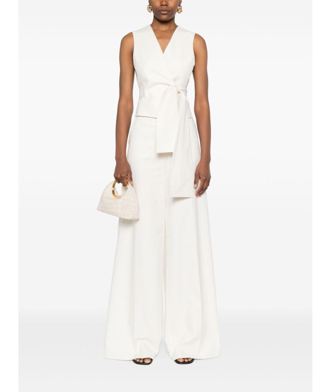 MAX MARA Белый жилет, фото 3