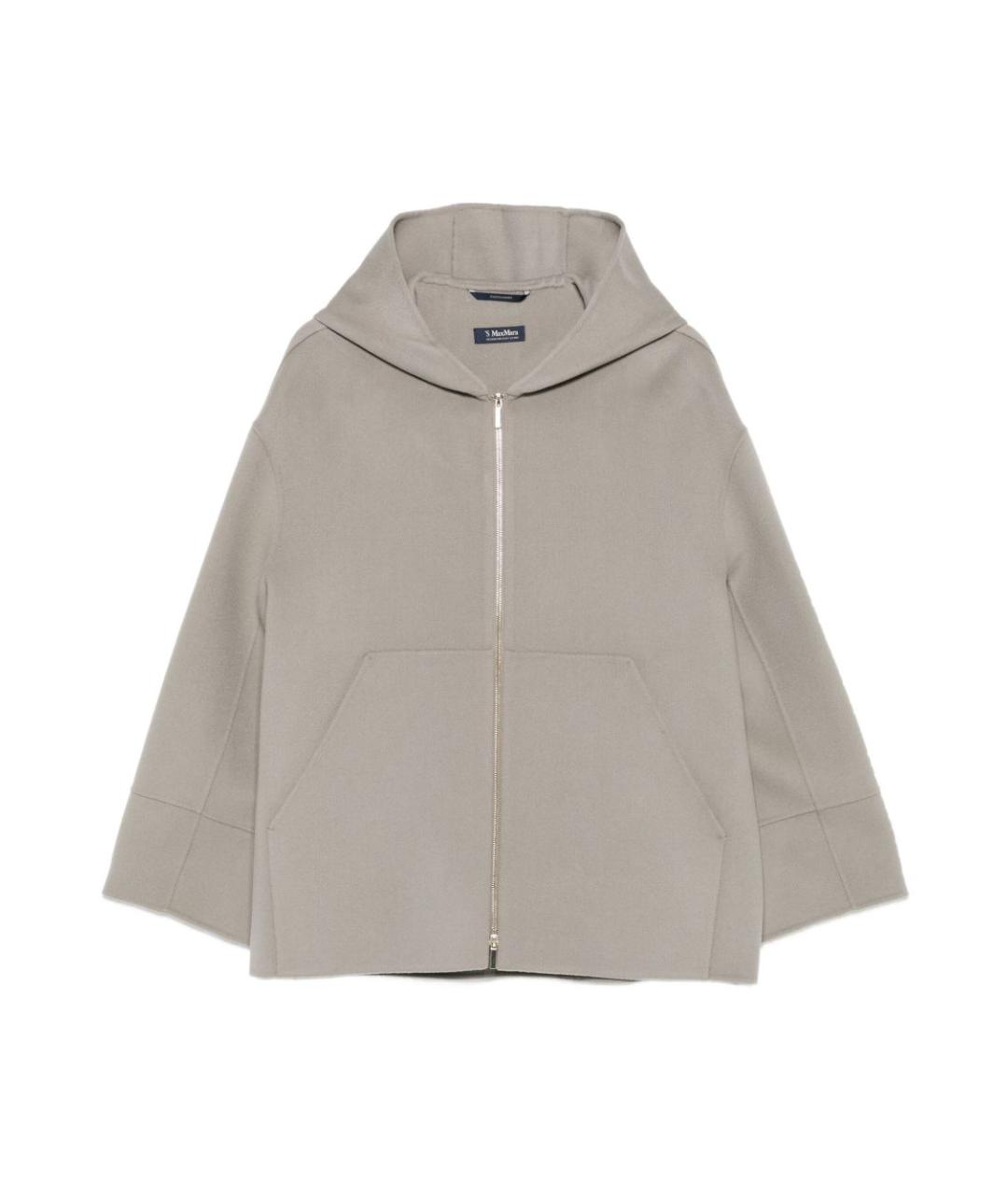 'S MAX MARA Серое пальто, фото 1