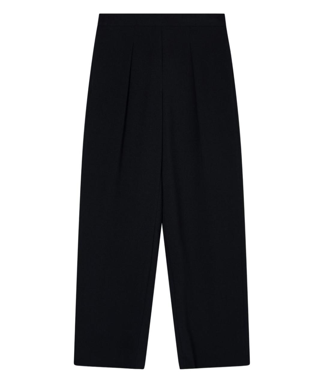 EMPORIO ARMANI Черные прямые брюки, фото 1