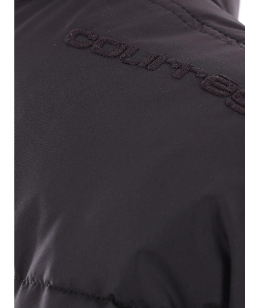 COURREGES Черная куртка, фото 4