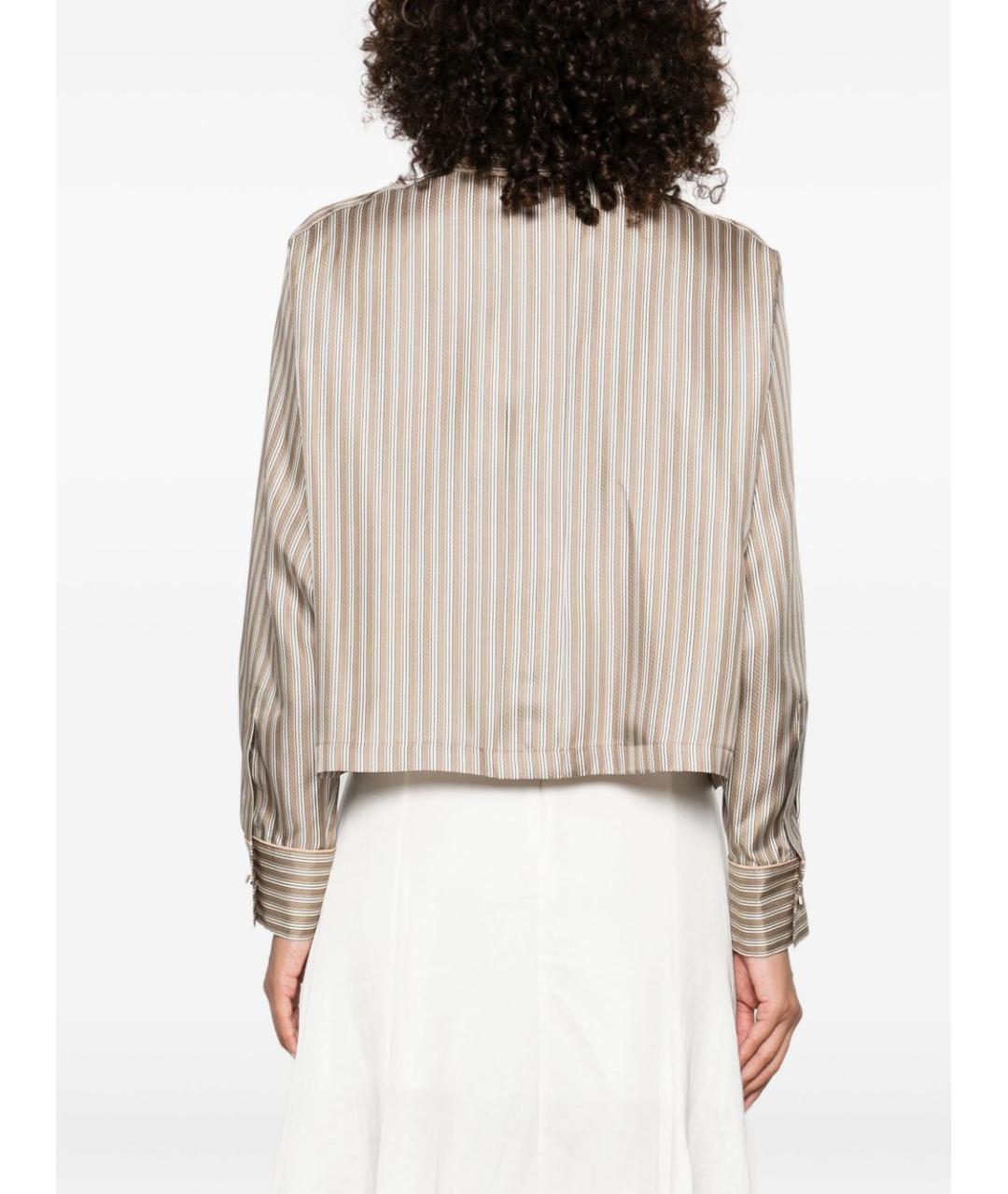 MAX MARA Коричневая рубашка, фото 3