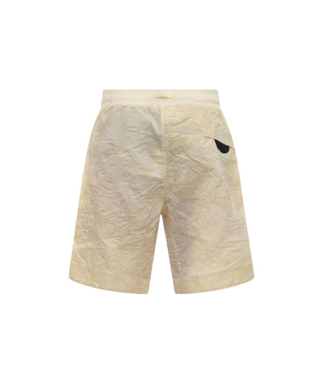 STONE ISLAND Бежевые шорты, фото 2