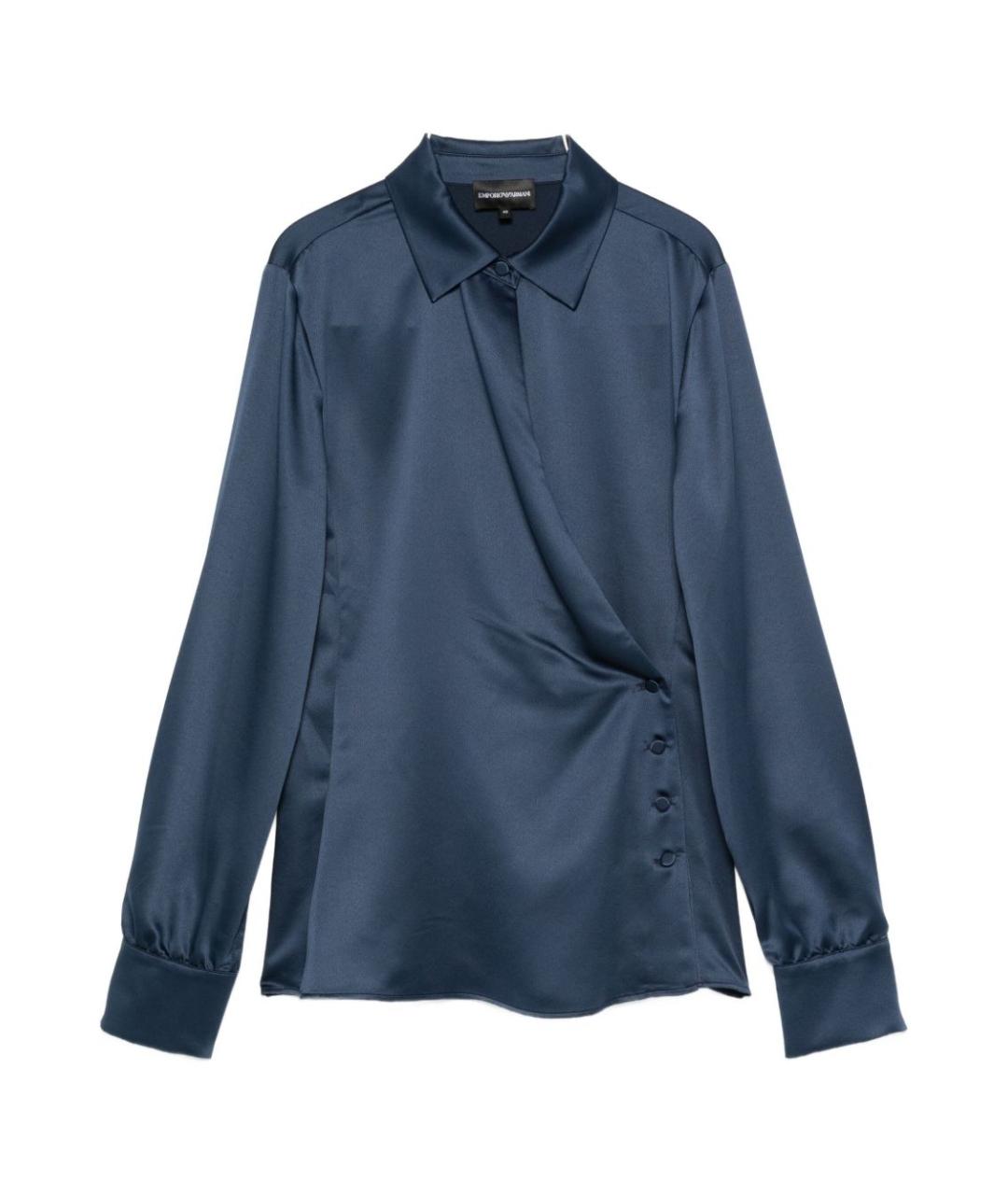 EMPORIO ARMANI Темно-синяя рубашка, фото 1