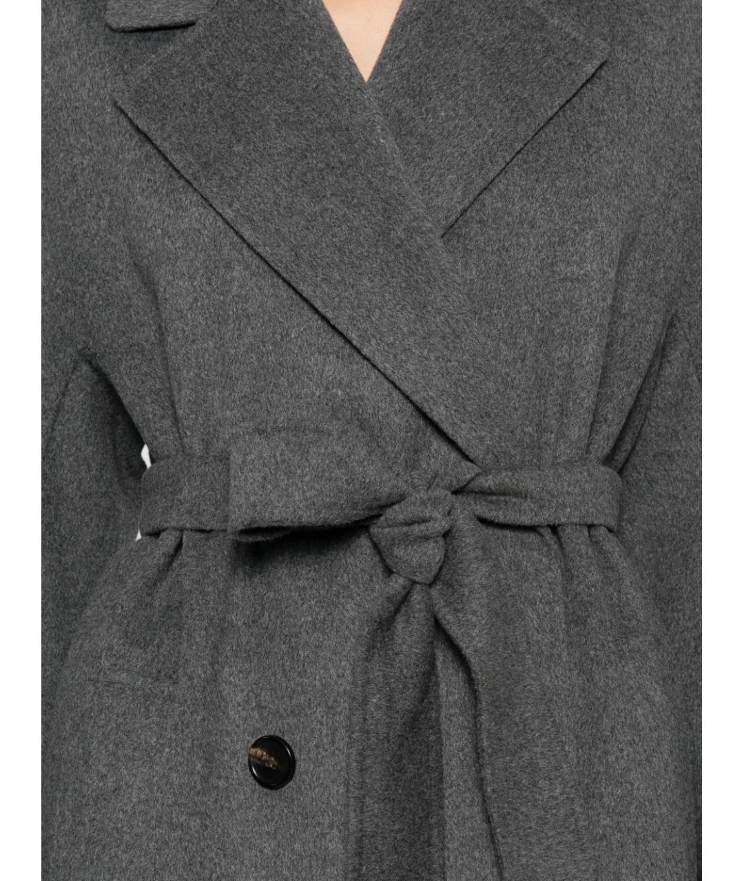 'S MAX MARA Антрацитовое пальто, фото 2