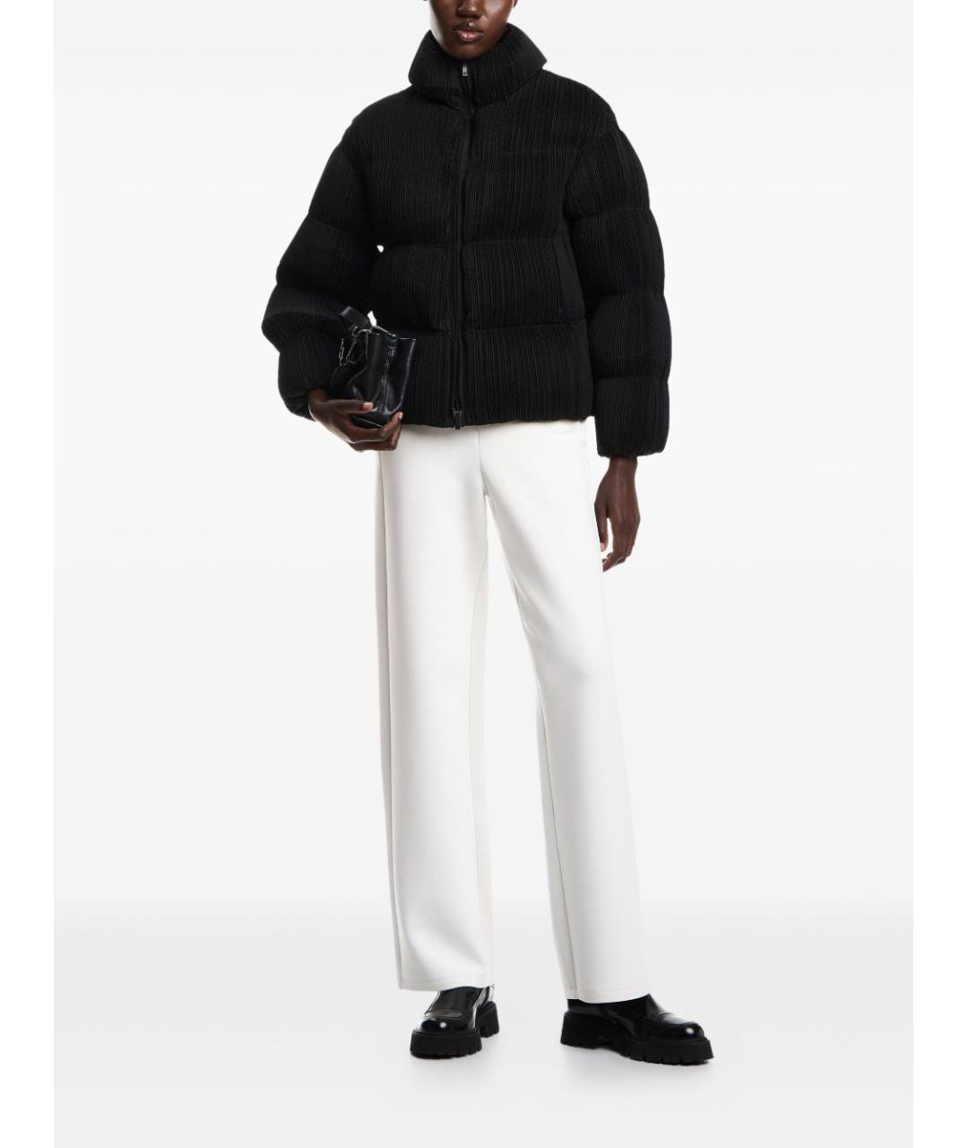EMPORIO ARMANI Белые прямые брюки, фото 2