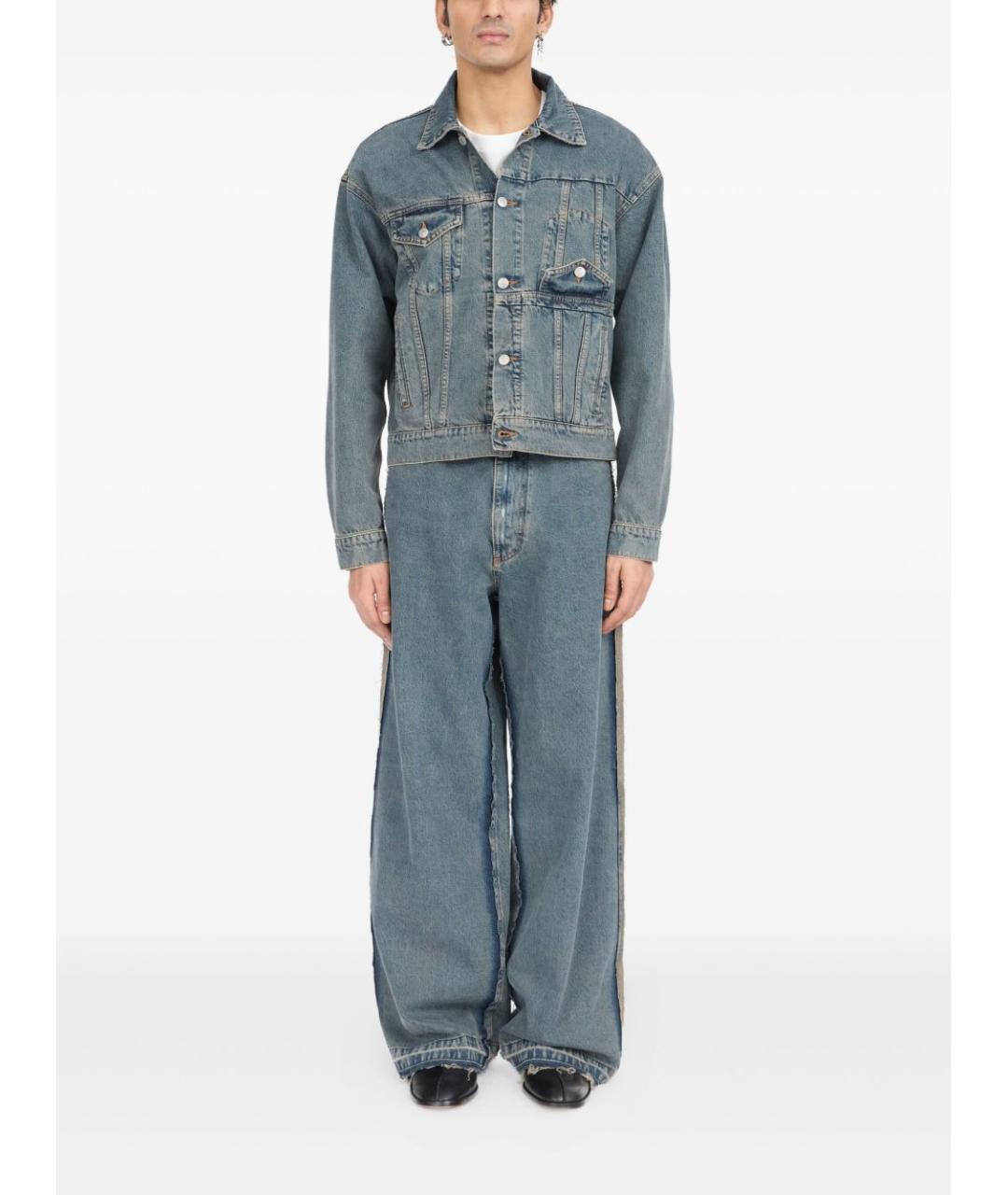 MM6 MAISON MARGIELA Синяя куртка, фото 3